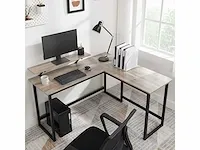 L-vormig bureau, hoektafel met monitorstandaard - afbeelding 8 van  9