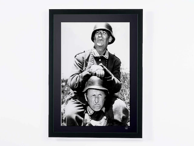 La grande vadrouille (1966) - louis de funès & bourvil - 70x50 cm - limited edition - afbeelding 1 van  6