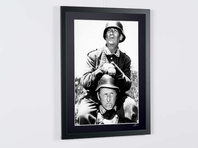 La grande vadrouille (1966) - louis de funès & bourvil - 70x50 cm - limited edition - afbeelding 3 van  6