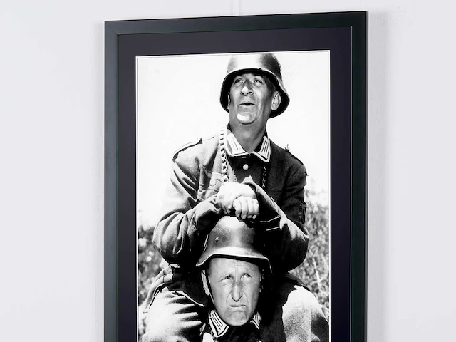 La grande vadrouille (1966) - louis de funès & bourvil - 70x50 cm - limited edition - afbeelding 5 van  6