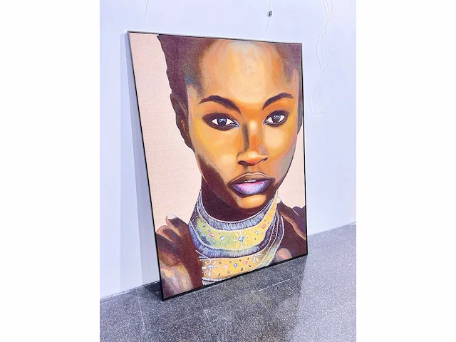 La mulata - handgemaakte wandtapijten. 160x120 cm -+ / exclusief en gemaakt - niet ingelijst - afbeelding 2 van  6
