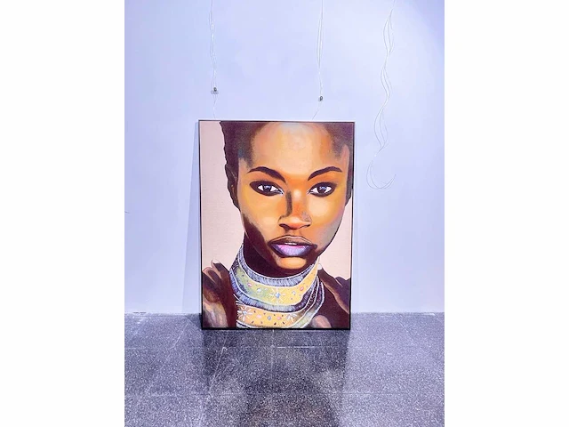 La mulata - handgemaakte wandtapijten. 160x120 cm -+ / exclusief en gemaakt - niet ingelijst - afbeelding 3 van  6