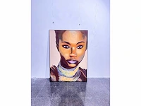La mulata - handgemaakte wandtapijten. 160x120 cm -+ / exclusief en gemaakt - niet ingelijst - afbeelding 3 van  6