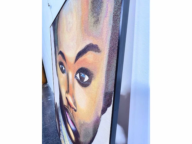 La mulata - handgemaakte wandtapijten. 160x120 cm -+ / exclusief en gemaakt - niet ingelijst - afbeelding 6 van  6