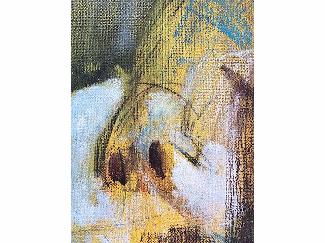 La pipe - portret van een jongen - olie op doek - afbeelding 5 van  7