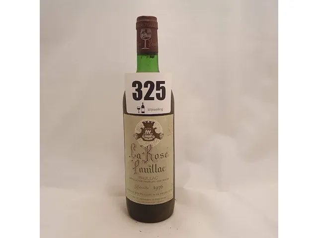 La rose pauillac récolte 1976 - afbeelding 1 van  7