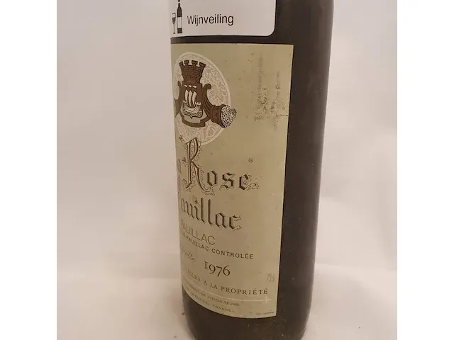 La rose pauillac récolte 1976 - afbeelding 4 van  7