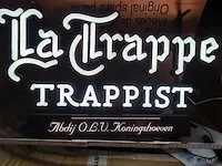 La trappe originele neon led reclame paneel
