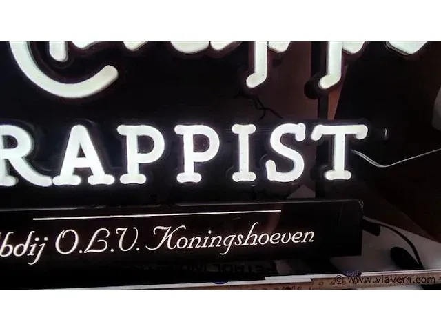 La trappe originele neon led reclame paneel - afbeelding 6 van  10