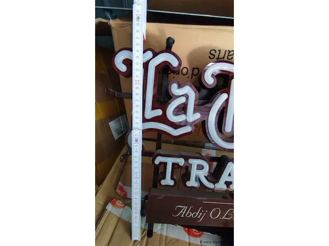 La trappe originele neon led reclame paneel - afbeelding 10 van  10