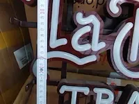 La trappe originele neon led reclame paneel - afbeelding 10 van  10