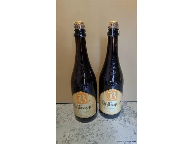 La trappe trappist blond 75cl 2 flessen - afbeelding 1 van  4