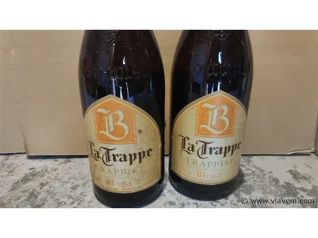 La trappe trappist blond 75cl 2 flessen - afbeelding 2 van  4