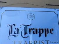 La trappe trappist origineel reclamebord metaal - afbeelding 2 van  7