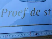 La trappe trappist origineel reclamebord metaal - afbeelding 5 van  7