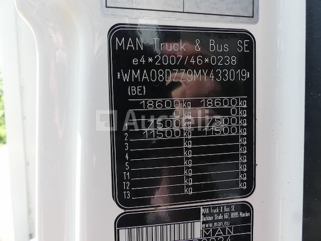 Laadbak met kraan man tgm18.250 (2022-3.278 km) - afbeelding 22 van  51