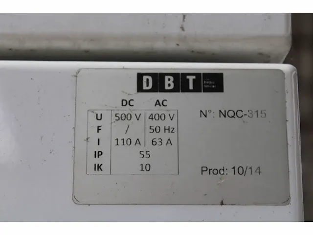 Laadpaal dbt cev quick charger nqc-315 - afbeelding 3 van  12
