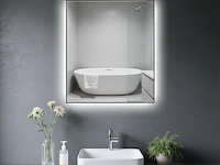 Laapdak led-badkamerspiegel met verlichting - afbeelding 1 van  4