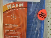Laars-sokken - voor rubberlaarzen - afbeelding 1 van  1