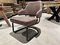 Label15 - otta - lounge chair - stone microfiber - afbeelding 1 van  4