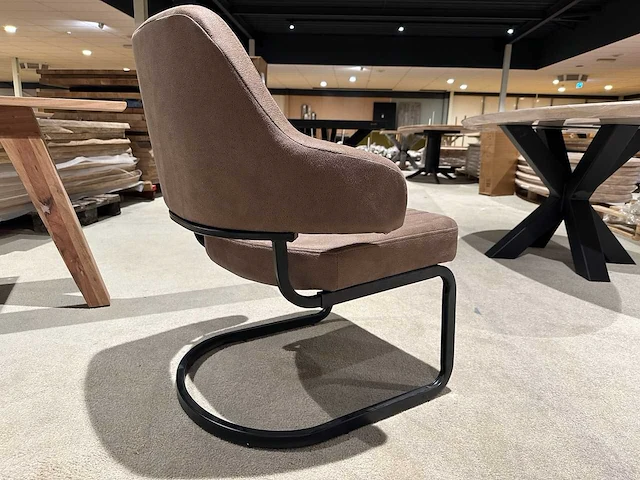 Label15 - otta - lounge chair - stone microfiber - afbeelding 3 van  4