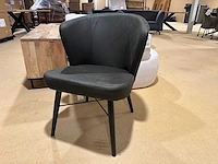 Label51 - wave - lounge chair - metalen onderstel - afbeelding 1 van  5