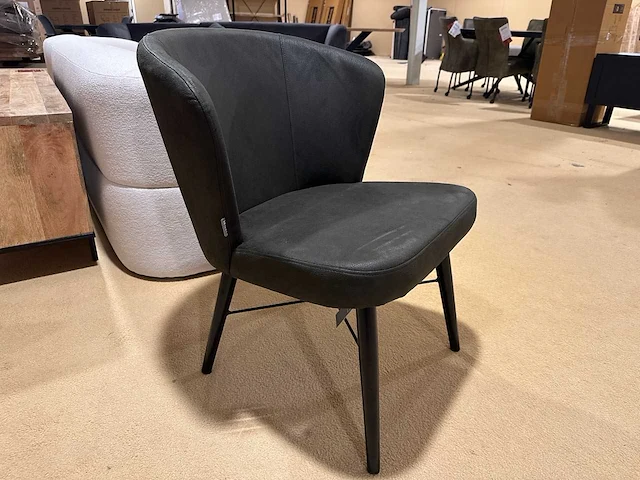 Label51 - wave - lounge chair - metalen onderstel - afbeelding 2 van  5