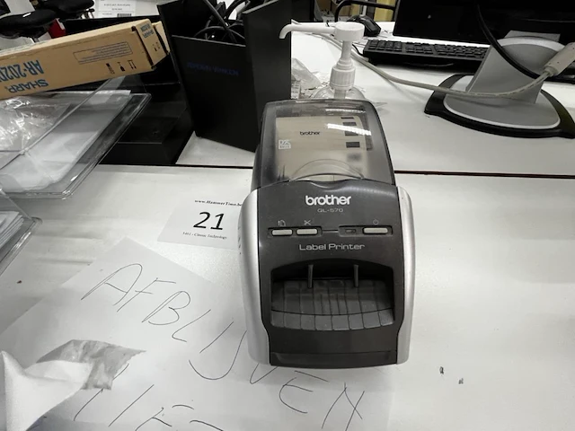 Labelprinter brother ql-570 - afbeelding 1 van  3