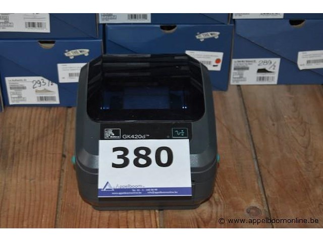 Labelprinter zebra, gk420d - afbeelding 1 van  2