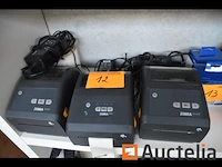 Labelprinters zebra 3 stuks - afbeelding 3 van  8