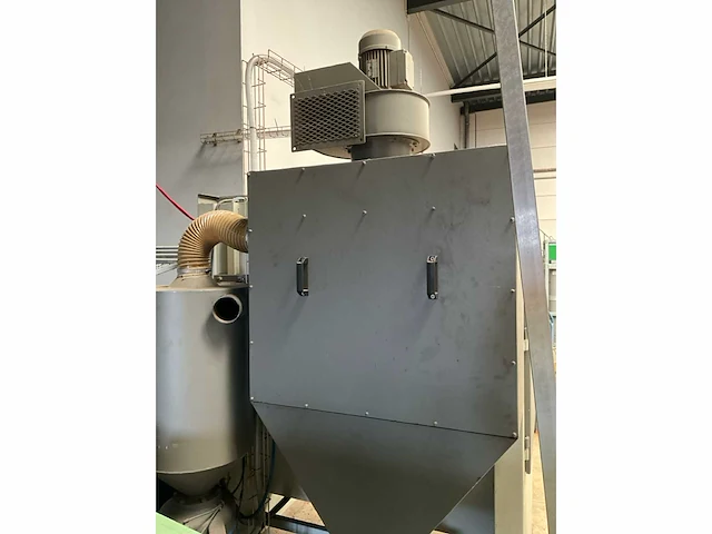Laborex 1500p drukstraalcabine + band - afbeelding 4 van  9