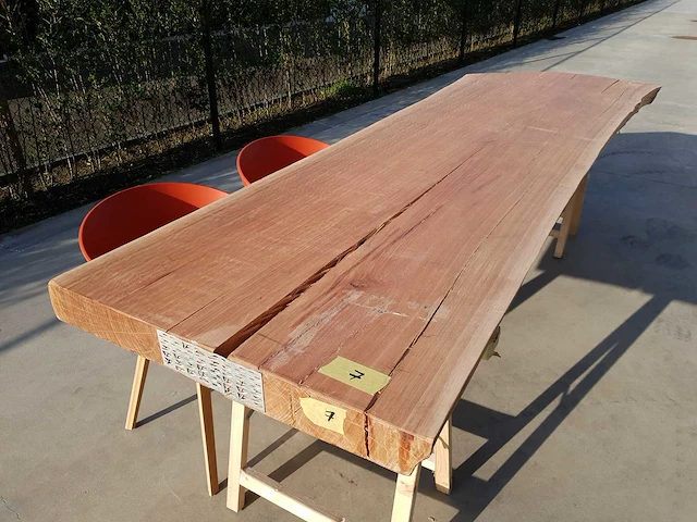 Lacewood - boomstam tafelblad - afbeelding 2 van  7