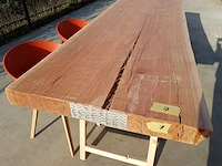 Lacewood - boomstam tafelblad - afbeelding 3 van  7