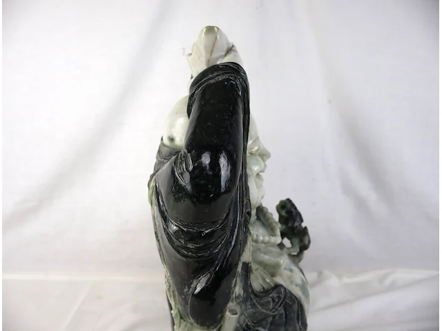 Lachende boeddha jade - afbeelding 3 van  18