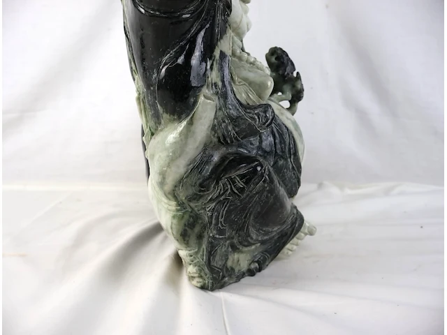 Lachende boeddha jade - afbeelding 4 van  18