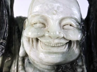 Lachende boeddha jade - afbeelding 5 van  18