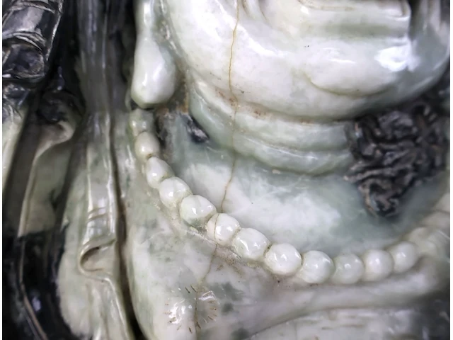 Lachende boeddha jade - afbeelding 6 van  18