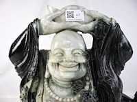Lachende boeddha jade - afbeelding 11 van  18