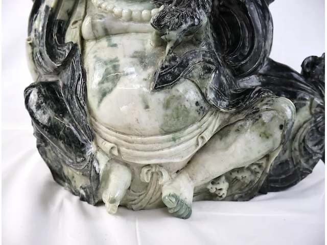 Lachende boeddha jade - afbeelding 13 van  18