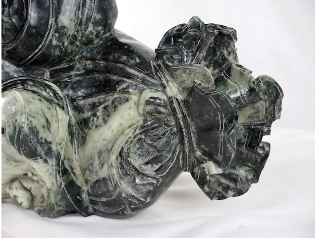 Lachende boeddha jade - afbeelding 14 van  18