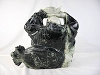 Lachende boeddha jade - afbeelding 15 van  18