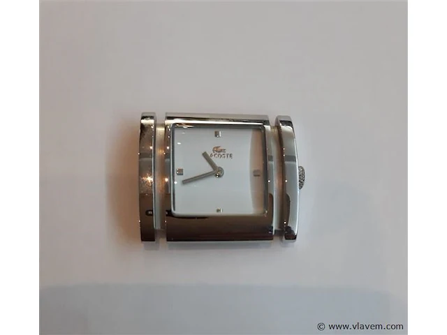 Lacoste dames uurwerk kleur wit zonder bandjes - afbeelding 1 van  2