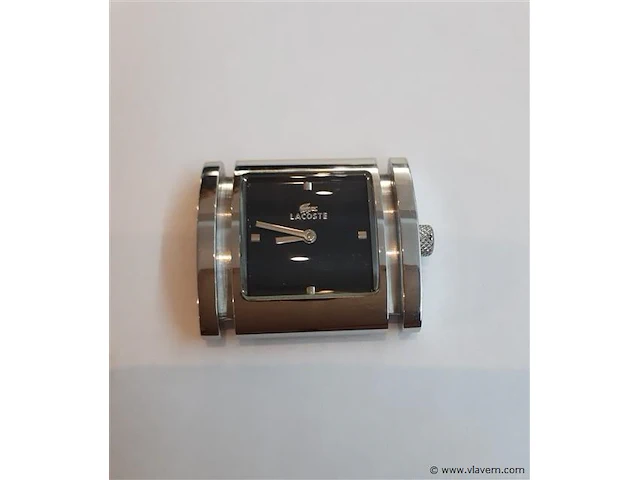 Lacoste dames uurwerk kleur zwart zonder bandjes - afbeelding 1 van  2
