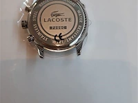 Lacoste heren uurwerk kleur zilver zonder bandjes - afbeelding 2 van  2