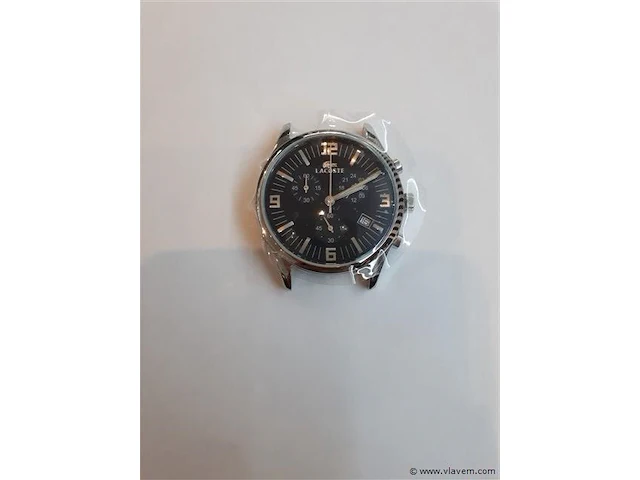 Lacoste heren uurwerk kleur zwart zonder bandjes - afbeelding 1 van  2