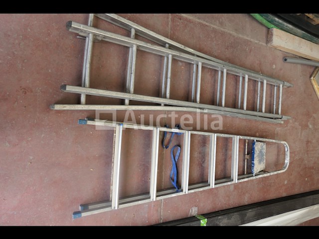 Ladder en ladder met dubbel element - afbeelding 6 van  6