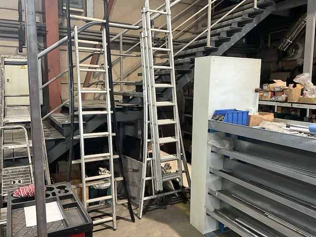 Ladder en trap (2x) - afbeelding 1 van  2