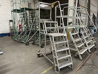 Ladder met platform
