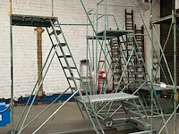 Ladder met platform