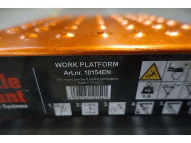 Ladder werkplatform - afbeelding 3 van  3